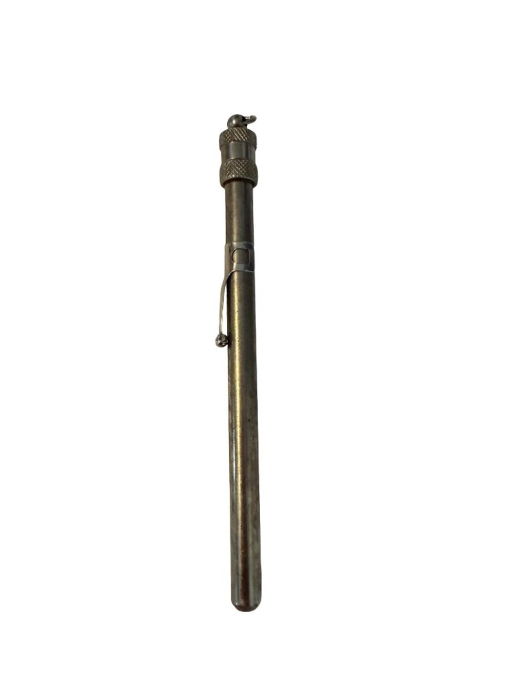Vintage Laboratory Glass Immersion Thermometer 20-200°F with Metal Protective Po